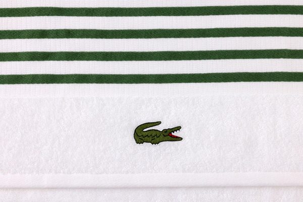 LCOURTLINE Vert Bath Towel by Lacoste For Cheap