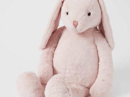 EXTRA LARGE Bunny Soft Toy PINK by Jiggle & Giggle For Cheap