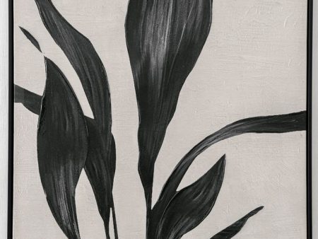 Black Foliage Wall Art 1 by Florabelle For Discount