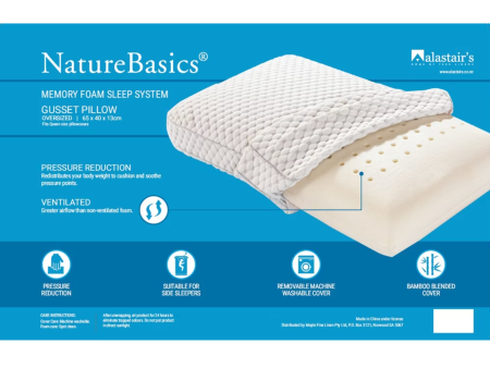 Alastair s Nature Basics Memory Foam Sleep System Pillow Online Sale