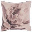 Alice Blush Square Filled Cushion by Linen House For Sale