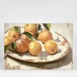 Oranges On Plate Wall Art by Florabelle Sale