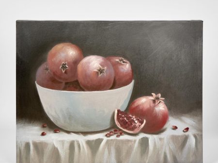 Bowl Pomegranites Painting Wall Art by Florabelle on Sale