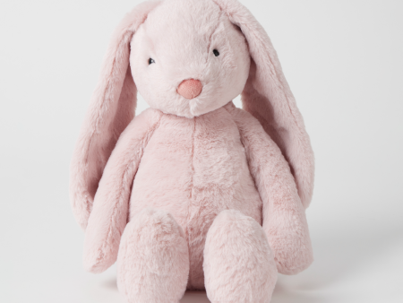 Large Bunny PINK Soft Toy by Jiggle & Giggle on Sale