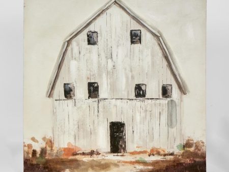 Quaker Barn Painting Wall Art Online now