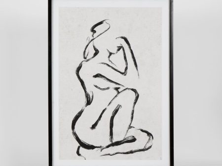 Female Silohuette Wall Art B by Florabelle Cheap