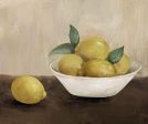 Bowl W Lemons Painting Wall Art by Florabelle Supply