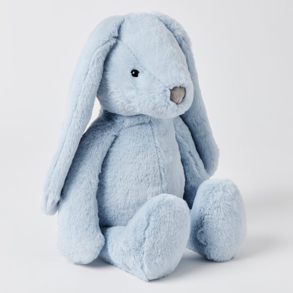 Large Bunny PALE BLUE Soft Toy by Jiggle & Giggle Online