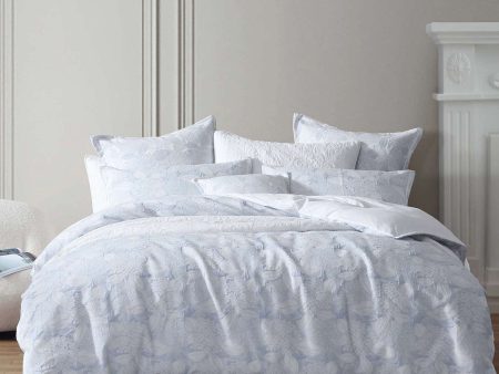 Hydrangea Chambray Quilt Cover Set by Private Collection on Sale