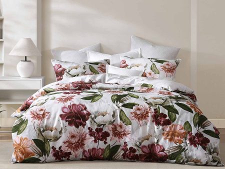 Charming Blush Quilt Cover Set by Logan & Mason For Discount