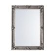 Abbey Rectangle Mirror Silver by Florabelle Supply