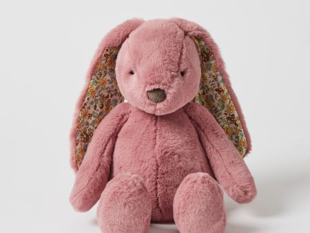 Floral Raspberry Bunny Toy by Jiggle & Giggle Online