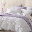 Balmoral Lilac Quilt Cover Set by Logan and Mason Platinum Online now