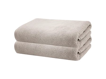 Angove PEBBLE Bath Towel 2 Pack by Bambury on Sale