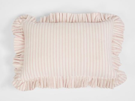 Tick Frill Cush 30X45 Pink by Florabelle Cheap