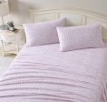 La Paisley Rose Flannelette Sheet Set by Laura Ashley For Discount