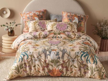 Victoria Apricot Quilt Cover Set by Linen House Online Hot Sale