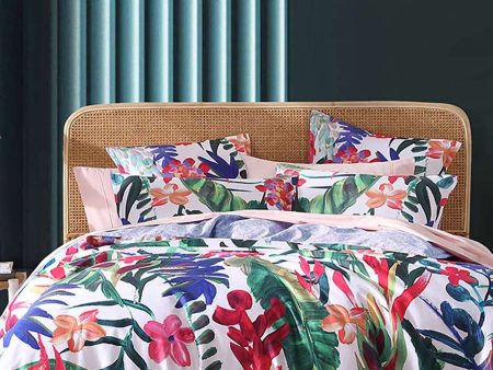 Atherton Tropic Quilt Cover Set by Logan and Mason Online now