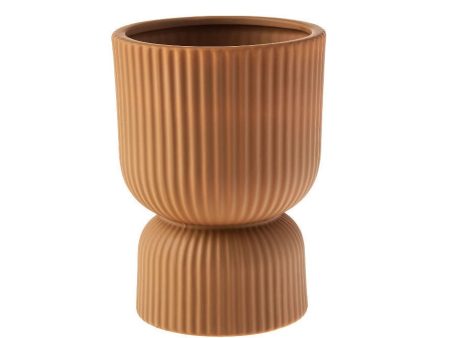 Vincent Rust Vase 20cm by Linen House on Sale