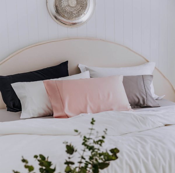 Tencel® Eco Touch – Blush Pillowcases by Bambi Online