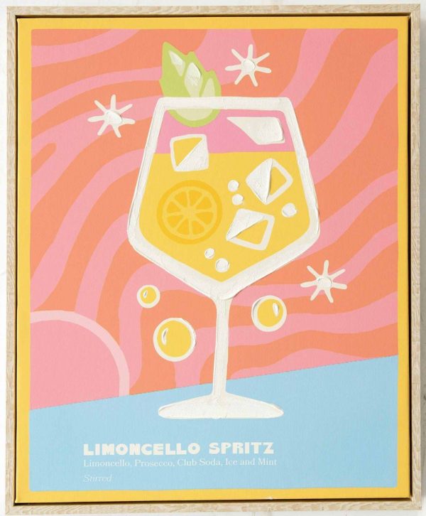 Limoncello Spritz Wall Art by Florabelle Online