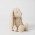 Medium Bunny Soft Toy BEIGE by Jiggle & Giggle For Sale