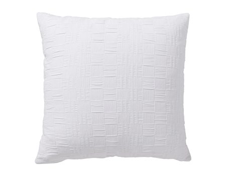 Cosmo White Cushion 43 x 43cm by Bianca Cheap