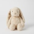 Medium Bunny Soft Toy BEIGE by Jiggle & Giggle For Sale