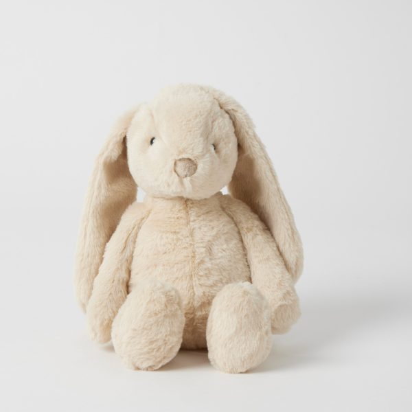 Medium Bunny Soft Toy BEIGE by Jiggle & Giggle For Sale