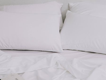 Tencel® Eco Touch – White Pillowcases by Bambi Online now