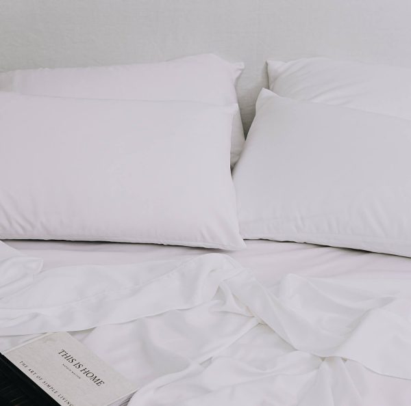 Tencel® Eco Touch – White Pillowcases by Bambi Online now