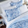 Brighton Delft Blue Coverlet Set by Laura Ashley Online Hot Sale