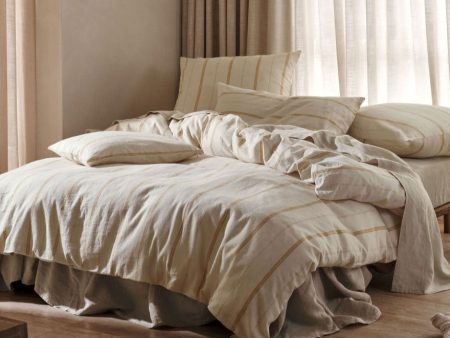 Cae Linen Cotton Quilt Cover Set by Linen House Fashion