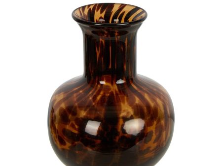 Tortoise Shell Glass Bud Vase Online Hot Sale