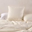 Chica Natural European Pillowcase by Linen House Supply