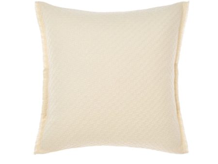 Raquelle Vanilla European Pillowcase by Linen House Hot on Sale