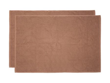 Angove WOODROSE Bath Mat 2 Pack by Bambury For Cheap