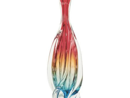 Sophia Art Glass Vase Rainbow Online now