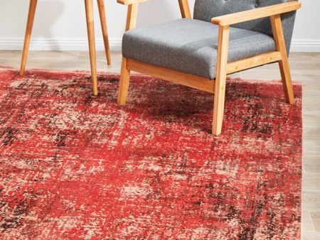 Reflections 101 Rug (Coral) by Rug Culture Fashion