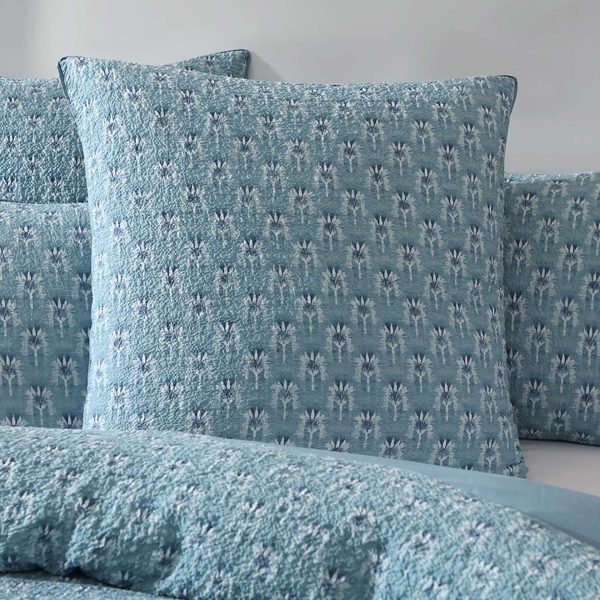 Santa Fe Teal European Pillowcase by Logan and Mason Platinum Fashion