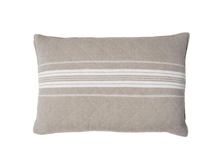 Donkey White Stripe cushion 40 x 60cm by Florabelle For Discount