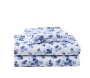 Emelisa Porcelain Blue Flannelette Sheet Set by Laura Ashley Online