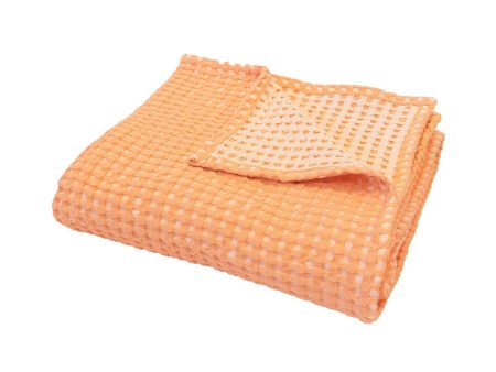 Dora Throw Peach by Bambury Online now