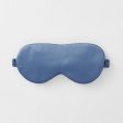 Lanham Silk Eye Mask SEA BLUE by Sheridan Fashion