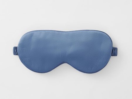 Lanham Silk Eye Mask SEA BLUE by Sheridan Fashion