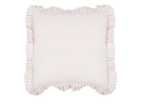 Tick Frill Cush 50X50 Pink by Florabelle Online