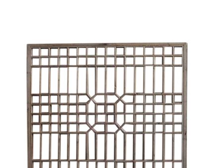 Gansu Pine 130 Year Old Wooden Screen No.4 by Florabelle For Discount