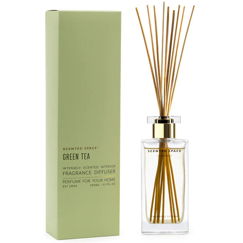 Green Tea 200ml Diffuser by Scented Space Online