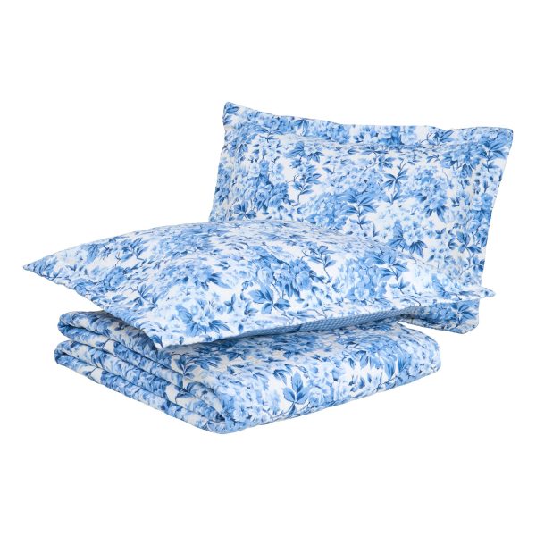 Brighton Delft Blue Coverlet Set by Laura Ashley Online Hot Sale