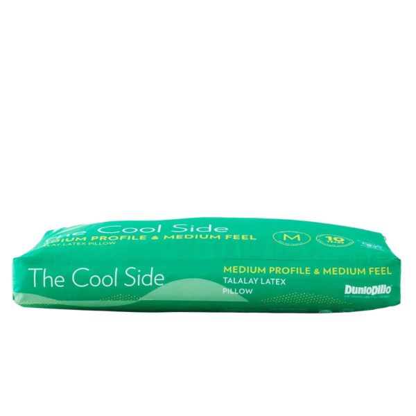 The Cool Side Latex Pillow Medium Profile & Medium Feel Pillow by Dunlopillo Hot on Sale